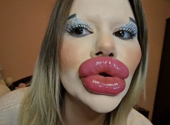 ‘i Spent 10000 To Get The Worlds Biggest Lips Now I Want To Set A New Record 2882